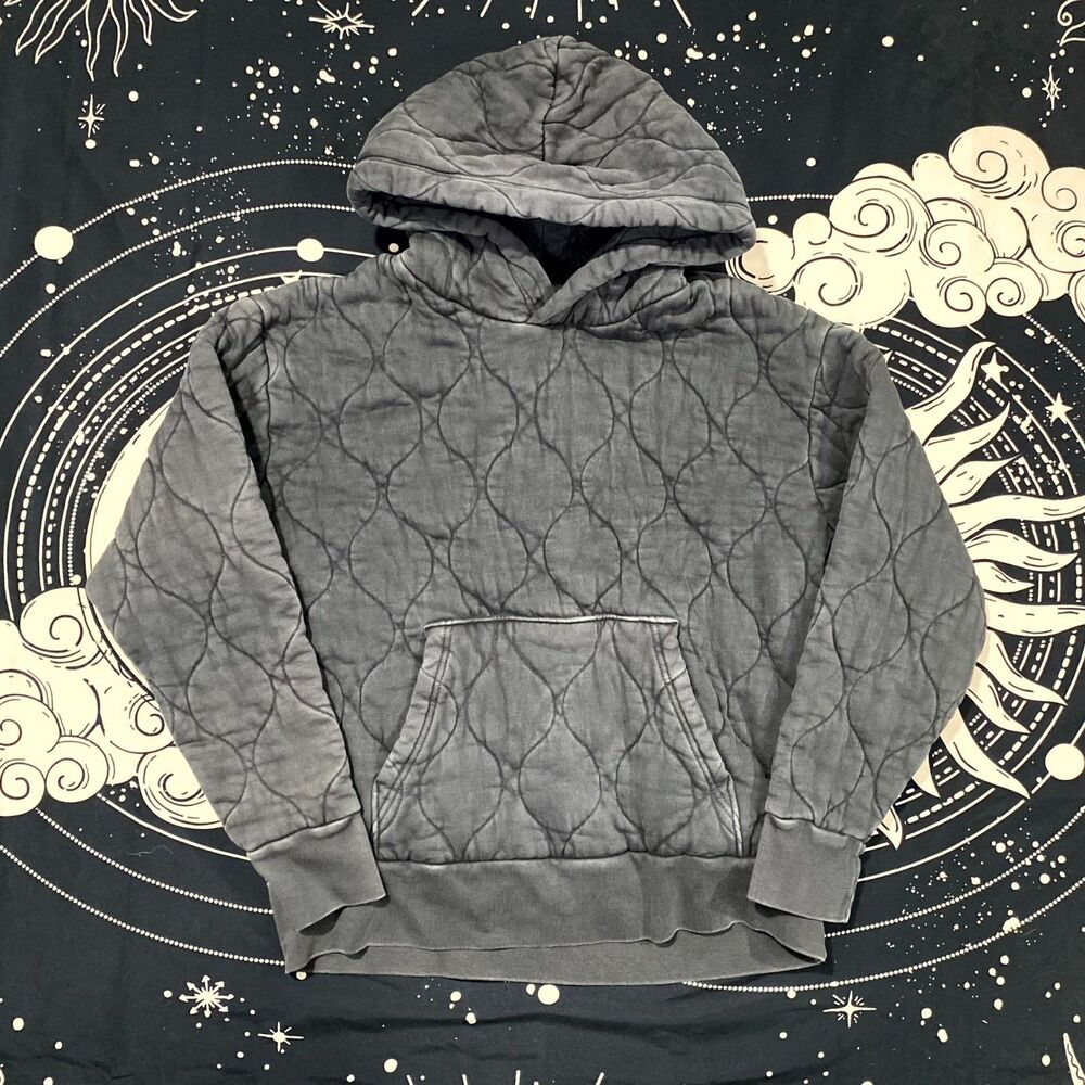 American Eagle Outfitters Hoodie Men's M Gray Performance Outdoor Casual